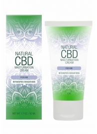 Крем для мастурбации для мужчин Natural CBD Masturbation Cream For Him - 50 мл. - Shots Media BV - купить с доставкой в Березниках