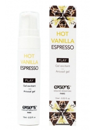 Возбуждающий гель Hot Vanilla Espresso Arousal Gel - 15 мл. - Exsens - купить с доставкой в Березниках