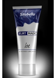 Силиконовая гель-смазка FLIRT MAGIC Ice с лёгким пролонгирующим эффектом - 75 мл. - Sitabella - купить с доставкой в Березниках