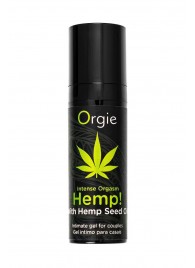 Возбуждающий интимный гель для пар ORGIE Hemp Intense Orgasm - 15 мл. - ORGIE - купить с доставкой в Березниках