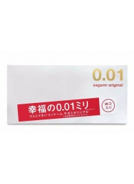 Ультратонкие презервативы Sagami Original 0.01 - 20 шт. - Sagami - купить с доставкой в Березниках