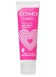 Возбуждающий гель на водно-силиконовой основе Cosmo Vibro с ароматом земляники - 50 гр. - Биоритм - купить с доставкой в Березниках
