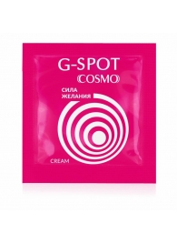 Стимулирующий интимный крем для женщин Cosmo G-spot - 2 гр. - Биоритм - купить с доставкой в Березниках