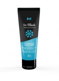 Лубрикант на водной основе Ice Black с ледяным эффектом - 50 мл. - INTT - купить с доставкой в Березниках