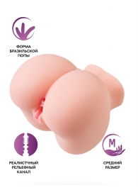 Реалистичный мастурбатор Giovanna - ToyFa - в Березниках купить с доставкой