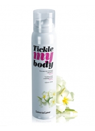 Массажная хрустящая пенка Tickle My Body Monoi с ароматом моной - 150 мл. - Love to Love - купить с доставкой в Березниках