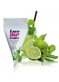 Съедобное согревающее массажное масло Love Me Tender Mojito с ароматом мохито - 10 мл. - Love to Love - купить с доставкой в Березниках