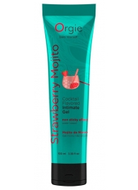 Съедобный интимный гель Orgie Lube Tube Cocktail Strawberry Mojito - 100 мл. - ORGIE - купить с доставкой в Березниках