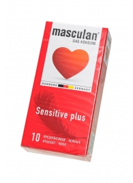 Презервативы Masculan Sensitive plus - 10 шт. - Masculan - купить с доставкой в Березниках