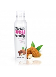 Массажная хрустящая пенка Tickle My Body Sweet Almonds с ароматом миндаля - 150 мл. - Love to Love - купить с доставкой в Березниках