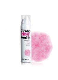 Массажная хрустящая пенка Tickle My Body Cotton Candy с ароматом сладкой ваты - 150 мл. - Love to Love - купить с доставкой в Березниках