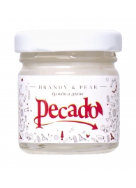 Массажная свеча Brandy   Pear - 35 мл. - Pecado - купить с доставкой в Березниках