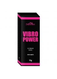 Жидкий вибратор Vibro Power со вкусом тутти-фрутти - 15 гр. - HotFlowers - купить с доставкой в Березниках