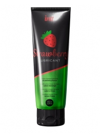 Смазка на водной основе с ароматом клубники Strawberry Lubricant - 100 мл. - INTT - купить с доставкой в Березниках