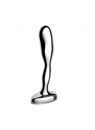 Стальной стимулятор простаты Stainless Steel Prostate Plug - 11,5 см. - b-Vibe - в Березниках купить с доставкой