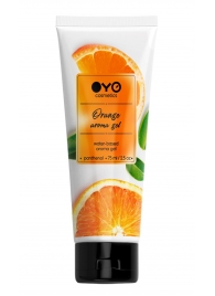 Лубрикант на водной основе OYO Aroma Gel Orange с ароматом апельсина - 75 мл. - OYO - купить с доставкой в Березниках