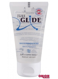 Вагинальная смазка на водной основе JUSTGLIDE - 50 мл. - Orion - купить с доставкой в Березниках