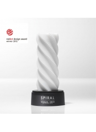 Белый 3D мастурбатор SPIRAL - Tenga - в Березниках купить с доставкой