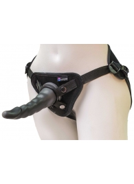 Комплект из трусиков Harness и двух насадок - 20,5 и 18 см. - LOVETOY (А-Полимер) - купить с доставкой в Березниках