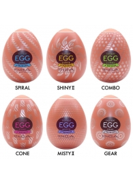 Набор из 6 мастурбаторов-яиц Tenga Egg Variety Pack V - Tenga - в Березниках купить с доставкой