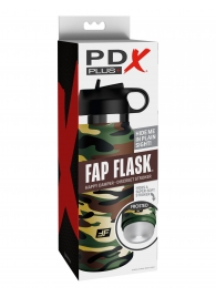 Мастурбатор в камуфляжной колбе Fap Flask - Pipedream - в Березниках купить с доставкой