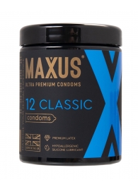 Классические презервативы MAXUS Classic - 12 шт. - Maxus - купить с доставкой в Березниках