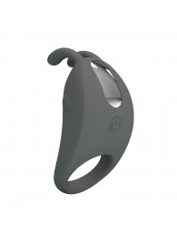 Серое эрекционное кольцо с вибрацией Master Ring - Baile - в Березниках купить с доставкой