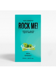 Жидкий вибратор Nuei Rock Me! с ароматом мяты - 20 мл. - Nuei cosmetics - купить с доставкой в Березниках