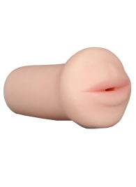 Нежный мастурбатор-ротик REALSTUFF 5INCH MASTURBATOR BJ - Dream Toys - в Березниках купить с доставкой