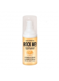 Жидкий вибратор Nuei Rock Me! с ароматом печенья и сливок - 20 мл. - Nuei cosmetics - купить с доставкой в Березниках