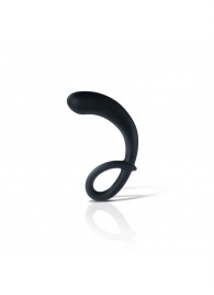 Черный массажер простаты Curving Curt - 13 см. - MyStim - купить с доставкой в Березниках