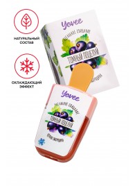 Охлаждающий бальзам для губ «Томный поцелуй» с ароматом черной смородины - 5 мл. - ToyFa - купить с доставкой в Березниках