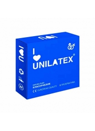 Классические презервативы Unilatex Natural Plain - 3 шт. - Unilatex - купить с доставкой в Березниках