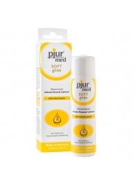 Силиконовый лубрикант с жожоба pjur MED Soft glide - 100 мл. - Pjur - купить с доставкой в Березниках