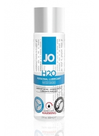 Возбуждающий лубрикант на водной основе JO Personal Lubricant H2O Warming - 60 мл. - System JO - купить с доставкой в Березниках