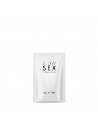 Полоски для орального секса Slow Sex Oral Sex Strips - 7 шт. - Bijoux Indiscrets - купить с доставкой в Березниках
