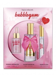 Набор средств для массажа и ласк Bubblegum Play Kit - Bijoux Indiscrets - купить с доставкой в Березниках