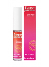 Возбуждающий блеск для губ Love Potion - 8 мл. - Love to Love - купить с доставкой в Березниках