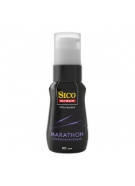 Пролонгирующая гель-смазка Sico Marathon - 50 мл. - Sico - купить с доставкой в Березниках