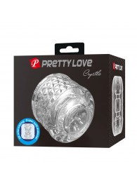 Прозрачный сквозной мастурбатор Crystle - Baile - в Березниках купить с доставкой