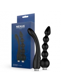 Набор из 2 насадок для анального душа Shower Douche Duo Kit - Nexus Range - купить с доставкой в Березниках