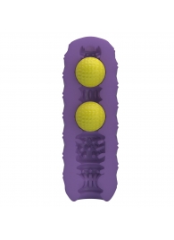 Фиолетовый мастурбатор Venus-X Twin balls - Baile - в Березниках купить с доставкой