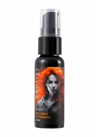 Гель с эффектом вибрации Volcano Of Passion со вкусом вишни - 25 мл. - Erotist Lubricants - купить с доставкой в Березниках