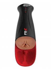Мастурбатор-вагина в колбе с вибрацией Fuck-O-Matic Pro XL - Pipedream - в Березниках купить с доставкой