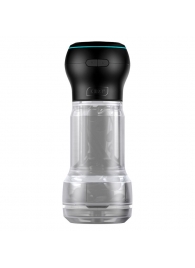 Набор PowerBlow   Feel Pocket Stroker Crystal: мастурбатор и интерактивная насадка - Kiiroo - в Березниках купить с доставкой