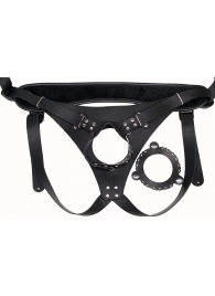 Пояс Hard Brutal для больших насадок - LOVETOY (А-Полимер) - купить с доставкой в Березниках