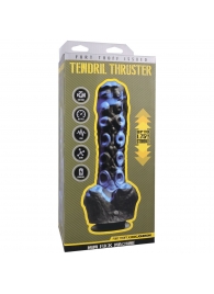 Черно-синяя мини-машина на присоске Tendril Thruster - 21,6 см. - Doc Johnson - купить с доставкой в Березниках