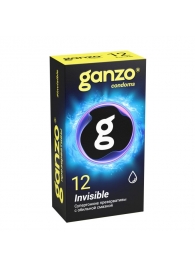 Супертонкие презервативы Ganzo Invisible - 12 шт. - Ganzo - купить с доставкой в Березниках