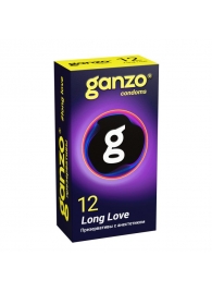 Презервативы с анестетиком для продления удовольствия Ganzo Long Love - 12 шт. - Ganzo - купить с доставкой в Березниках