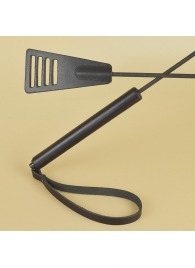 Черный кожаный стек «Сириус» - 60 см. - Sitabella - купить с доставкой в Березниках